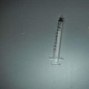 Syringe only 1 cc 