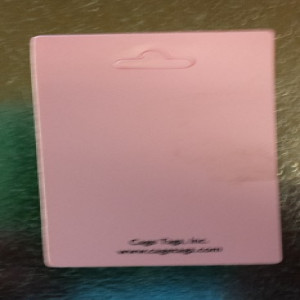 Cage I.D.Tags _ Plastic 2 inch x 4 inch pink blank