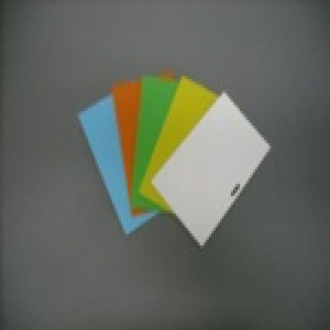 Cage I.D. Tags _ 3 inch x 5 inch Blue Blank