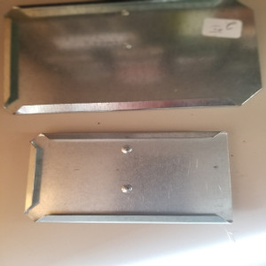Metal Cage Card Holders 2 x 4 inch Business card size